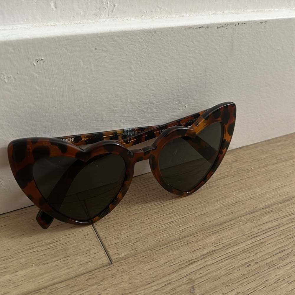 Saint Laurent cat-eye tinted sunglasses